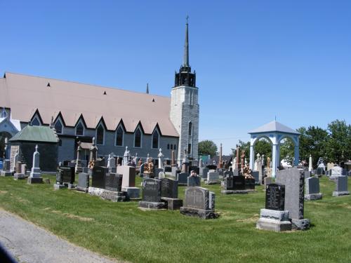 Cimetire Ste-Anne, Yamachiche, Maskinong, Mauricie, Québec