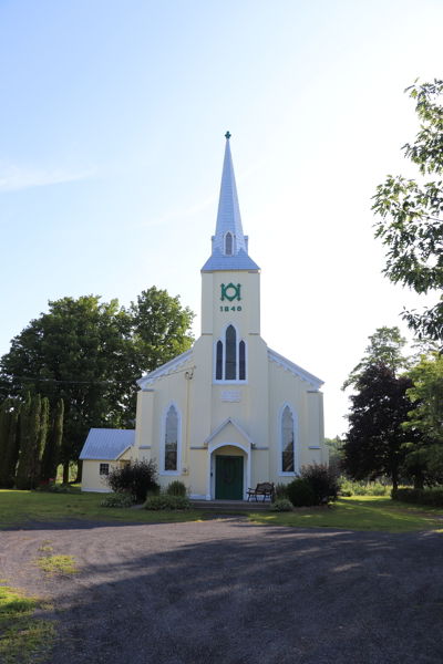 Cimetire St-Thomas Anglican, Rougemont, Rouville, Montrgie, Québec