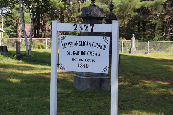 St-Bartholomew's Anglican Churchyard, Bourg-Louis, St-Raymond, Portneuf, Capitale-Nationale, Quebec