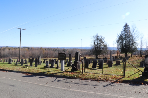 Lothrop Cemetery, Bishopton, Dudswell, Le Haut-Saint-Franois, Estrie, Quebec