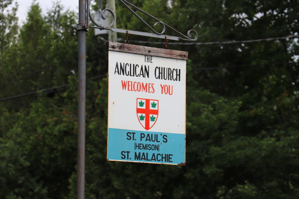 Cimetire St-Paul's Anglican, St-Malachie, Bellechasse, Chaudire-Appalaches, Québec