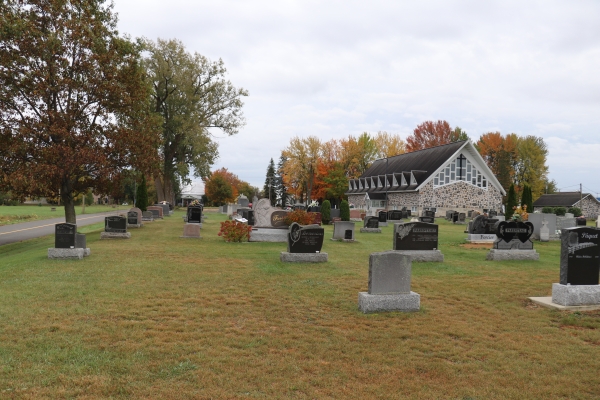 Cimetire de St-Pie-de-Guire, Drummond, Centre-du-Qubec, Québec