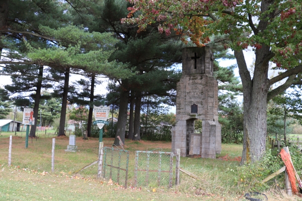 Ancien cimetire St-Pierre-de-Wickham, Wheatland, Drummondville, Drummond, Centre-du-Qubec, Québec