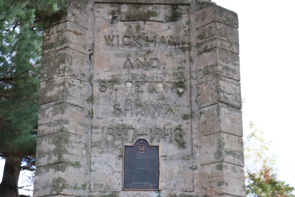 Ancien cimetire St-Pierre-de-Wickham, Wheatland, Drummondville, Drummond, Centre-du-Qubec, Québec