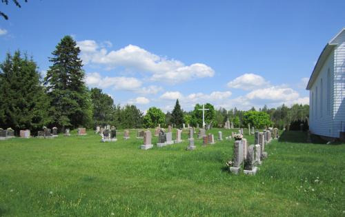 Cimetire St-mile, Entrelacs, Matawinie, Lanaudire, Québec