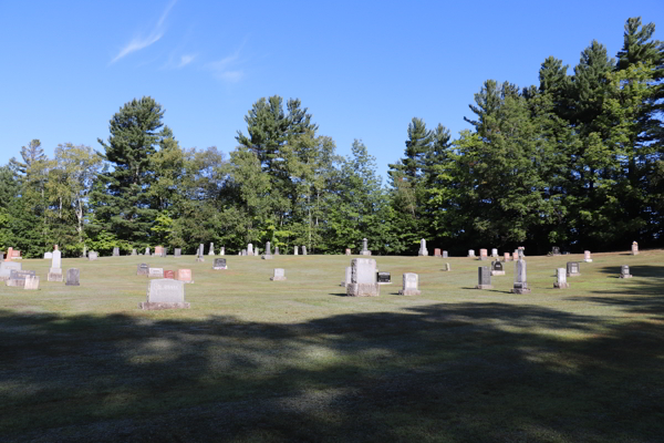 Cimetire protestant de Johnville, Cookshire-Eaton, Le Haut-Saint-Franois, Estrie, Québec