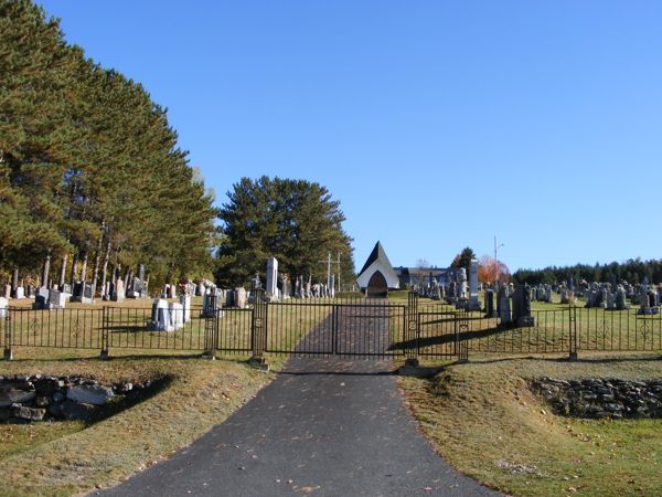 Cimetire (Rue Principale) de St-Lon-de-Standon, Bellechasse, Chaudire-Appalaches, Québec