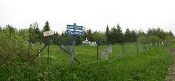 Ancien cimetire de Ste-Bernadette-de-Pellegrin, Pellegrin, Le Rocher-Perc, Gaspsie et les les, Québec