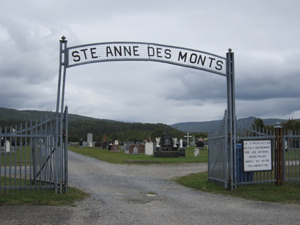 Cimetire de Ste-Anne-des-Monts, La Haute-Gaspsie, Gaspsie et les les, Québec