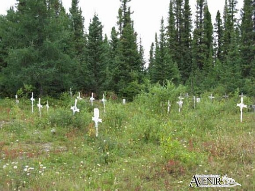 Cimetire de Gagnon, Rivire-Mouchalagane, Caniapiscau, Cte-Nord, Québec