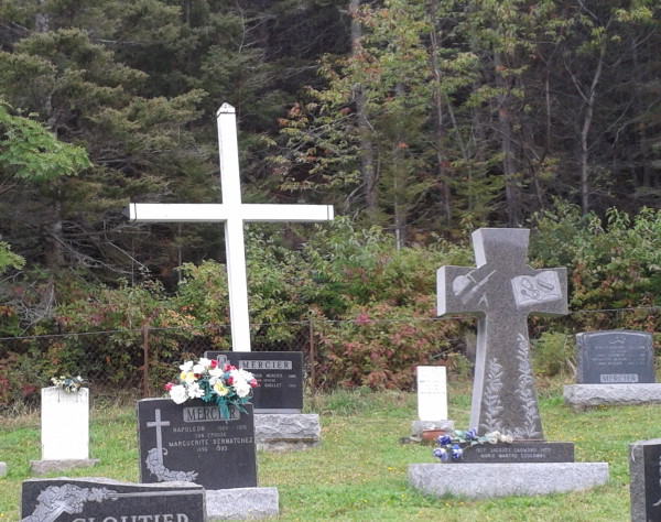 Cimetire de Mont-St-Pierre, La Haute-Gaspsie, Gaspsie et les les, Québec