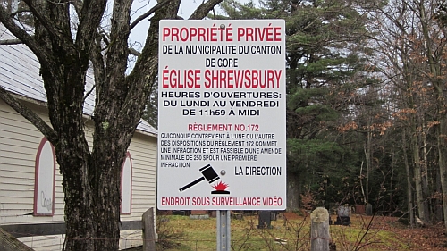 Old Shrewsbury-in-the-Bush Anglican Church Cemetery, Shrewsbury, Gore, Argenteuil, Laurentides, Quebec