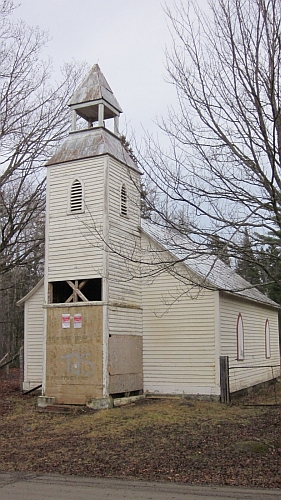 Cimetire Old Shrewsbury-in-the-Bush Anglican Church, Shrewsbury, Gore, Argenteuil, Laurentides, Québec