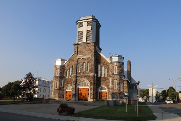 Ancien cimetire (1er) de Matane, La Matanie, Bas-St-Laurent, Québec