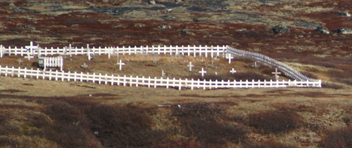 Cimetire d'Inukjuak, Kativik, Nord-du-Qubec, Québec