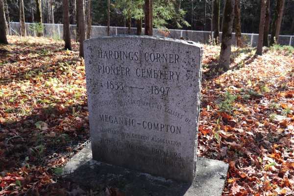 Rolfe-Hardings Corner Cemetery, Marbleton, Dudswell, Le Haut-Saint-Franois, Estrie, Quebec