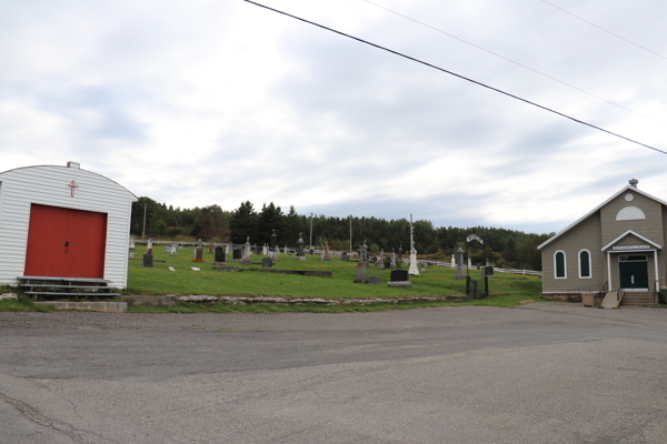 Cimetire (glise) de St-Octave-de-Mtis, La Mitis, Bas-St-Laurent, Québec