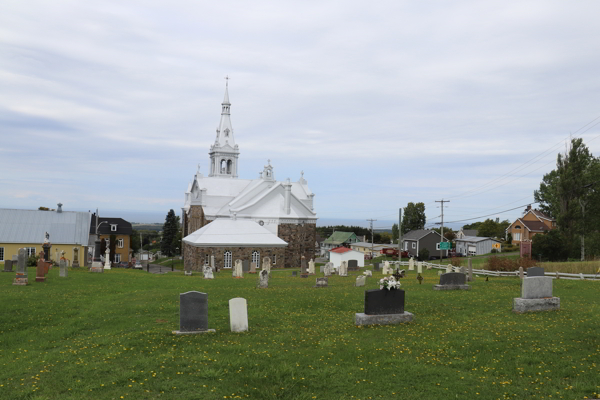 Cimetire (glise) de St-Octave-de-Mtis, La Mitis, Bas-St-Laurent, Québec