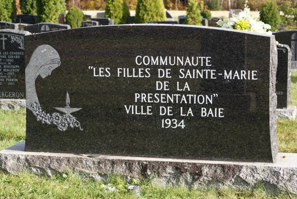 Cimetire des Filles de Ste-Marie de la Prsentation, La Baie, Saguenay, Saguenay-Lac-St-Jean, Québec