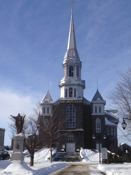 Crypte de l'glise St-Joseph, Alma, Lac-St-Jean-Est, Saguenay-Lac-St-Jean, Québec