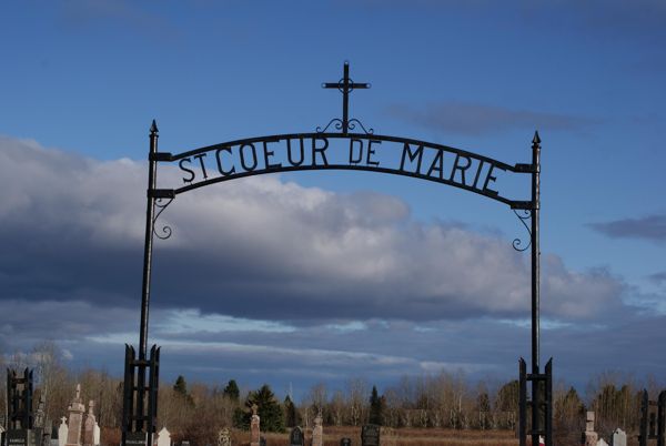 Cimetire (section #1) de St-Coeur-de-Marie, Alma, Lac-St-Jean-Est, Saguenay-Lac-St-Jean, Québec