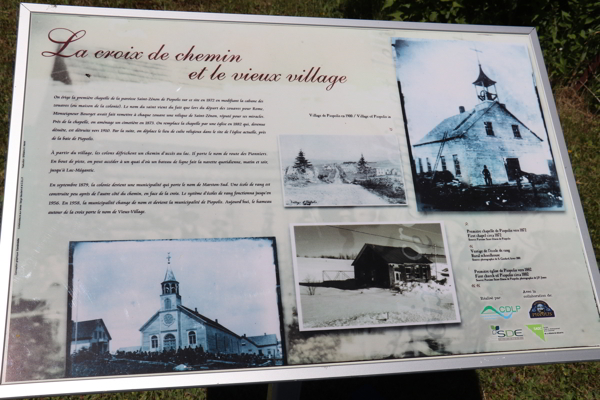 Piopolis Ancient (1st) R.C. Cemetery, Le Granit, Estrie, Quebec