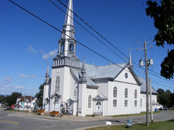 Ancien cimetire (1er) de St-Pacme, Kamouraska, Bas-St-Laurent, Québec