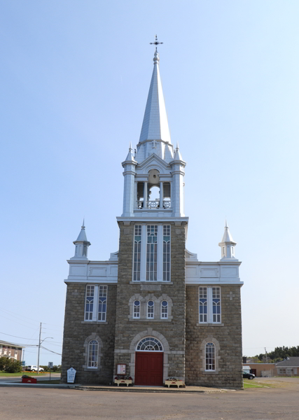 Ancien cimetire (1er) de St-Ulric, La Matanie, Bas-St-Laurent, Québec