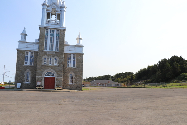 Ancien cimetire (1er) de St-Ulric, La Matanie, Bas-St-Laurent, Québec