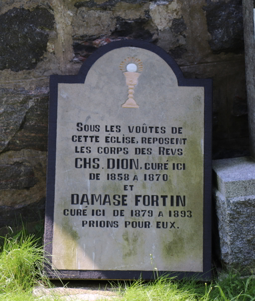 St-Prosper-de-Champlain R.C. Church Crypt, Les Chenaux, Mauricie, Quebec