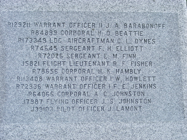 Liberator Harry B-24 Cemetery, St-Donat, Matawinie, Lanaudire, Quebec